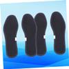 FOMIYES Black Bamboo Charcoal Insoles, 2 Pairs, Size 45 view 2