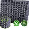 FOMIYES Black Bamboo Charcoal Insoles, 2 Pairs, Size 45 view 3