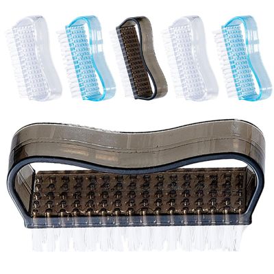 6-Piece Nail Brush Set with PP Handles