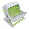 Naroote Semi-Automatic Self-Cleaning Cat Litter Box, PP Plastic, Easy Assembly, Tilt-Bin Style, Large, Semi-Enclosed view 3