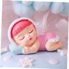Alipis Sleeping Resin Cake Ornaments, Guardian Spirit for Birthday Cakes view 4