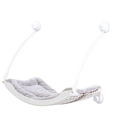 White Velvet Cat Window Hammock