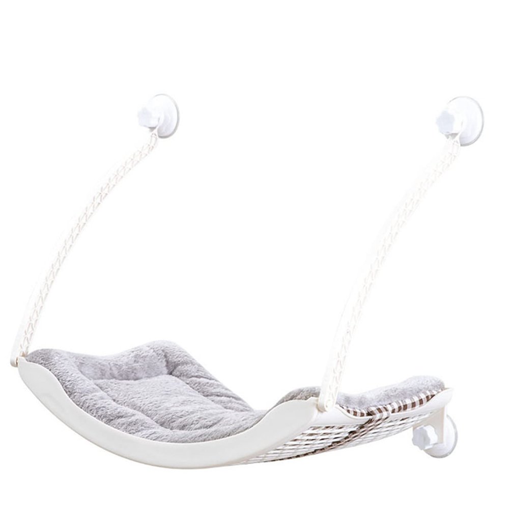 White Velvet Cat Window Hammock