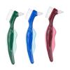 SECFOU 3-Piece Dual-Ended Denture Brushes for Effective Cleaning view 1
