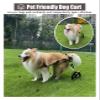 DXYOYONGOZ Dog Wheelchair with 2 Wheels for Paralyzed Hind Legs, Aluminum, Size L view 3