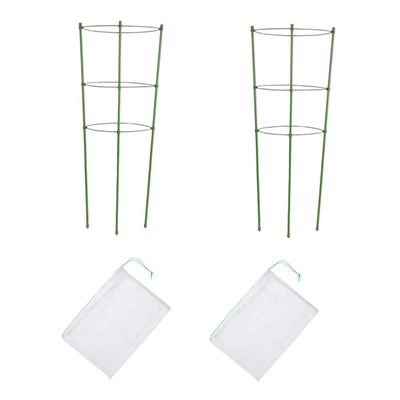 BESPORTBLE 2-Piece Animal Plant Protection Fence, Slim, Durable, Wear-Resistant, Easy to Use and Store