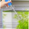 Happyyami 2-Piece Blue Plastic Aquarium Siphons with Extension Tubes, Professional Fish Tank Gravel Vacuum Cleaner with Hand Pump view 3