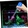 Happyyami 2-Piece Blue Plastic Aquarium Siphons with Extension Tubes, Professional Fish Tank Gravel Vacuum Cleaner with Hand Pump view 4