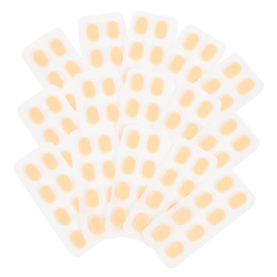 EVA Non-Slip Khaki Sponge Nose Pads, 60-Piece Pair for Eyeglasses