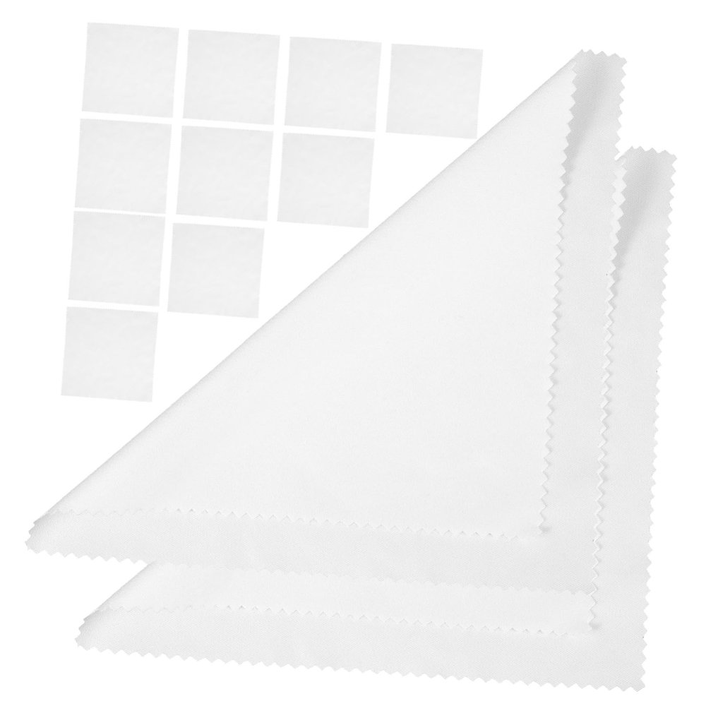 SECFOU Microfiber Glasses Cleaning Cloths - 50 Pack