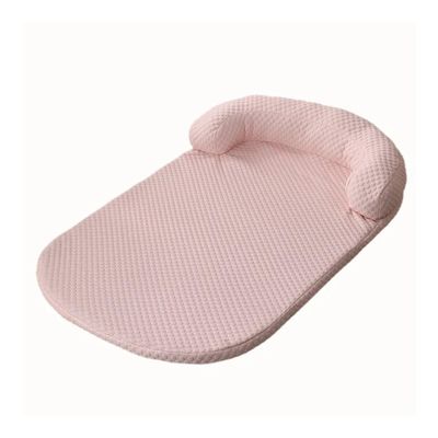 FOVAOK Cooling Summer Dog Bed, Ice Silk Cooling Pet Mat, Foam Sofa Bed, Removable Cooling Summer Fabric, Dog Bed, Pet Cushion (Chocolate, XL)