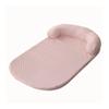 FOVAOK Cooling Summer Dog Bed, Ice Silk Cooling Pet Mat, Foam Sofa Bed, Removable Cooling Summer Fabric, Dog Bed, Pet Cushion (Chocolate, XL) view 1
