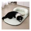 FOVAOK Cooling Summer Dog Bed, Ice Silk Cooling Pet Mat, Foam Sofa Bed, Removable Cooling Summer Fabric, Dog Bed, Pet Cushion (Chocolate, XL) view 4