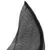 Horse Mesh Fly Mask with Ear Protection for the Stable, Black view 3