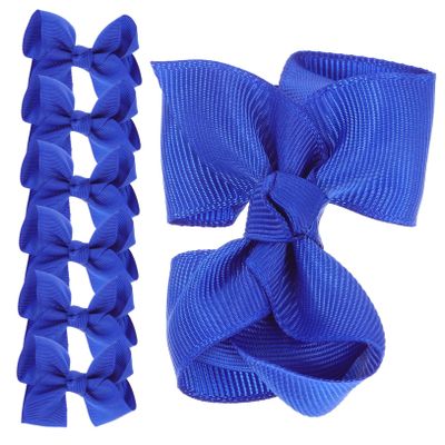 Alloy Bow Hair Clips for Girls