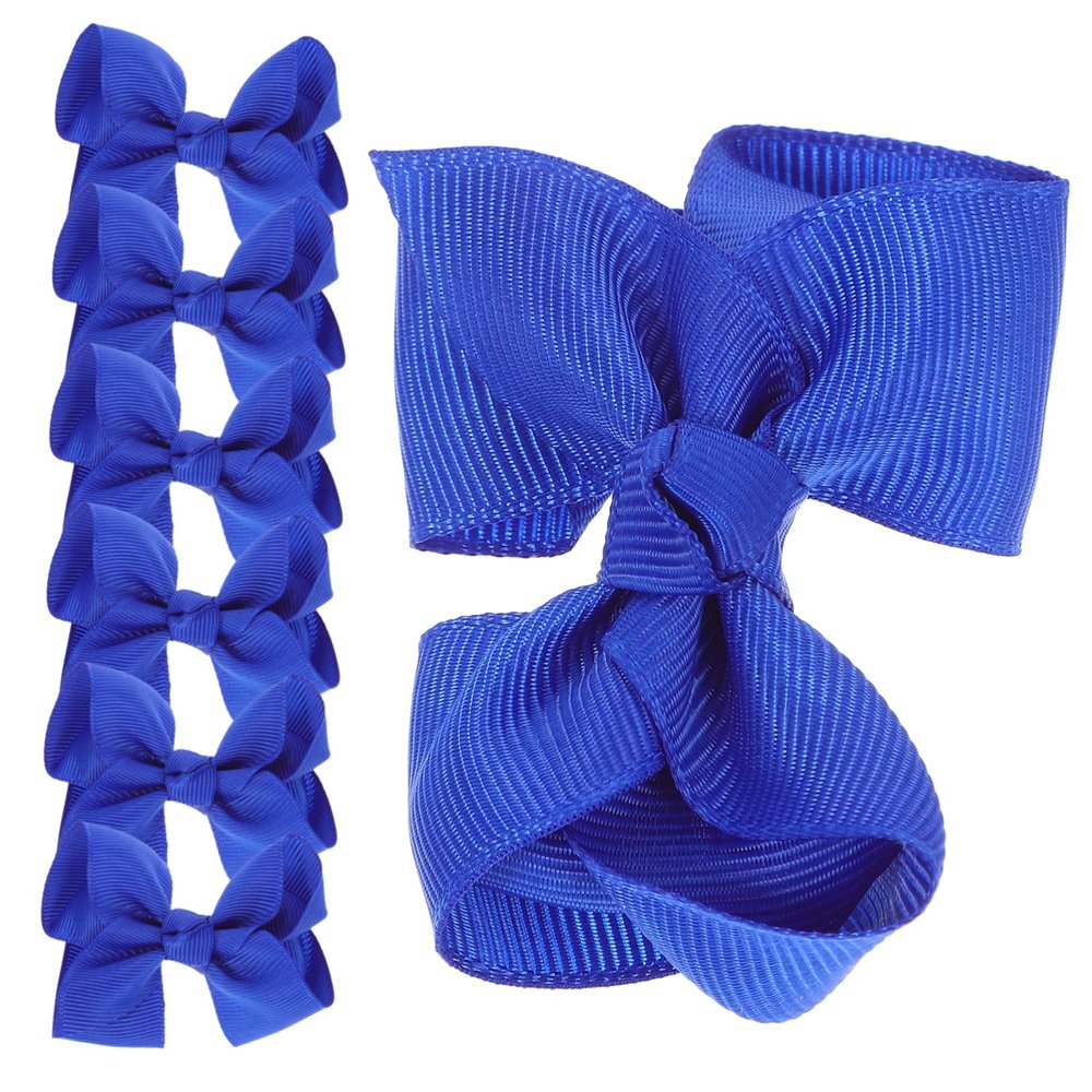 Alloy Bow Hair Clips for Girls