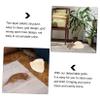 HAPINARY Corner Toilet for Small Animals, PP Plastic, Double-Layer Design, Easy to Clean, Hook-Mounted view 3