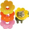 KOMUNJ 3-Pack Cat Protective Collars, Adjustable Recovery Cones for Cats and Small Dogs view 1