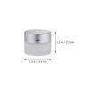 minkissy 8-Pack 10 g Refillable Glass Cream Jars with Lids and Inner Inserts view 2