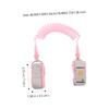 Baby Anti-Lost Harness with Stainless Steel Cable, Pink, PU/PVC view 2