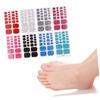 Ipetboom Glitter Toenail Stickers, 8 Sheets with Nail File view 2