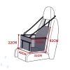 LFSYYD Dog Car Seat for EQ EQB SUV EQB 250, Front or Rear, D/Grey view 3
