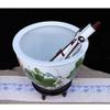 Chinese Hand-Painted Ceramic Aquarium for Living Room view 4