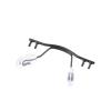 Generic Stainless Steel Replacement Nose Bridge for Rimless Glasses, NB015 Brown view 4