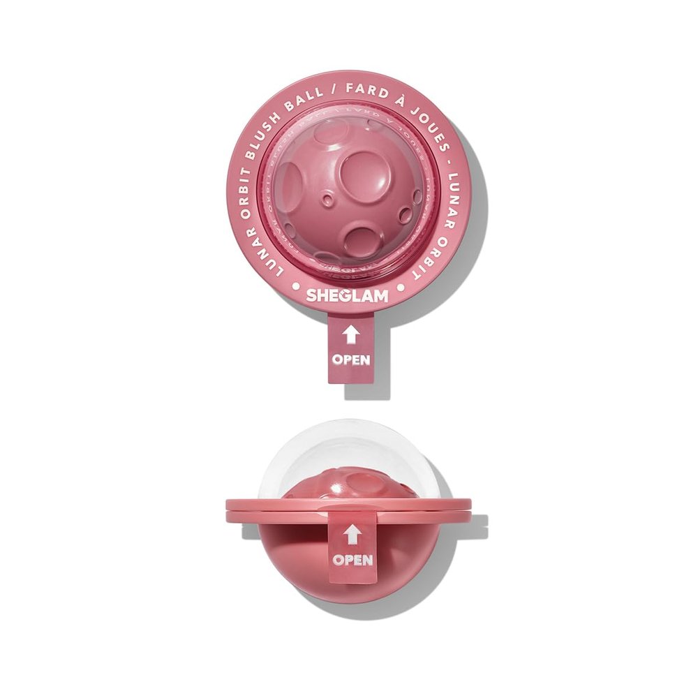 SHEGLAM Lunar Orbit Blush Ball Creamy Lightweight Blendable Long-Lasting Face Blush - Adorn