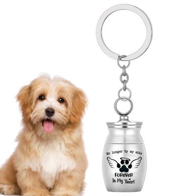 Pet Ash Urn Keychain for Dogs and Cats