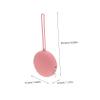 Pink Silicone Pacifier Pouch with Zipper, Portable view 2