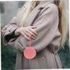 Pink Silicone Pacifier Pouch with Zipper, Portable view 4