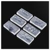 NKBSDKM 6-Piece Silicone 3D Nail Art Molds for DIY Decorations view 1