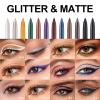Erinde Black Waterproof Eyeliner Pen, Long-Lasting Matte Finish view 2