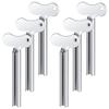 Okeeyseda 6-Piece Stainless Steel Toothpaste Tube Squeezers, Metal Key Tube Squeezer for Cosmetic Tubes view 1