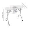 Foldable Manicure Table with Nail Dust Collector view 2