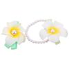 2 Frangipani Hair Clips for Women, Beach Party view 1
