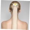 2 Frangipani Hair Clips for Women, Beach Party view 4
