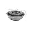 Wheelchair Axle Bearings, 4-Piece Steel Set for Front Fork and Wheel Mount view 2