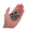 Wheelchair Axle Bearings, 4-Piece Steel Set for Front Fork and Wheel Mount view 3