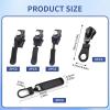 Detachable Replacement Zipper Pulls for Luggage view 2
