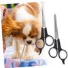 HAPINARY 2-Piece Stainless Steel and ABS Pet Grooming Scissors, Sharp and Shape-Stable, for Dogs and Cats view 3