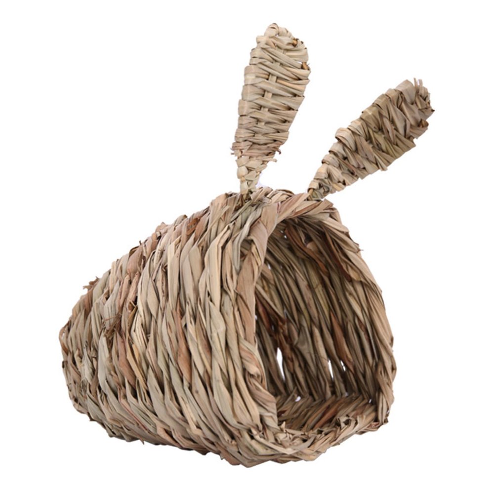 Pet Sleeping Nest for Rabbits, Natural Grass Nest