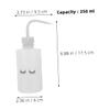 KAILIKETIY 250 mL Soft PE Eyelash Wash Bottles, 6-Pack, Curved Spout view 2