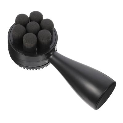 Manual Silicone Facial Cleansing Brush, Black, for Women