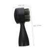 Manual Silicone Facial Cleansing Brush, Black, for Women view 2