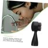 Manual Silicone Facial Cleansing Brush, Black, for Women view 3