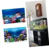 Happyyami Aquarium Background Stickers - 2 Pack view 3