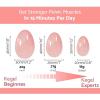 3-Piece Natural Jade Egg Set with Large-End Perforation, Yoni Egg Massagers and Kegel Exercisers – 3-Piece 03 view 4