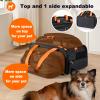 pidipiti 45.7 x 34.9 x 22.9 cm TSA-Approved Expandable Pet Carrier for Small Dogs, Puppies and Cats up to 3.6 kg view 4